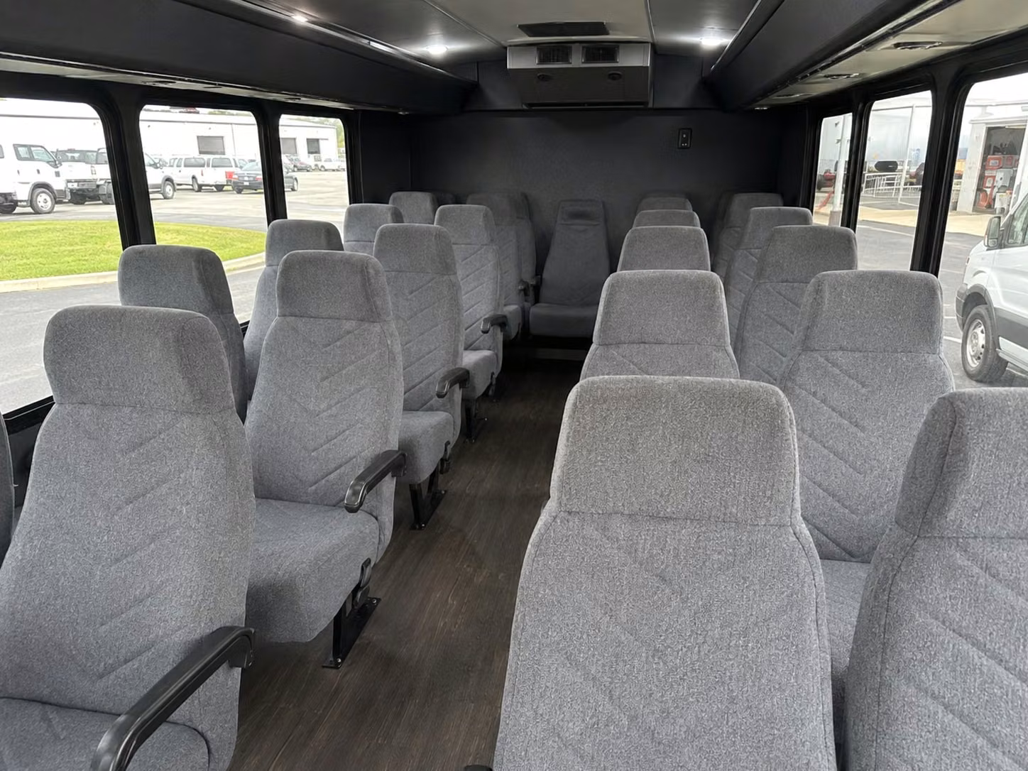 20 passenger minibus inside