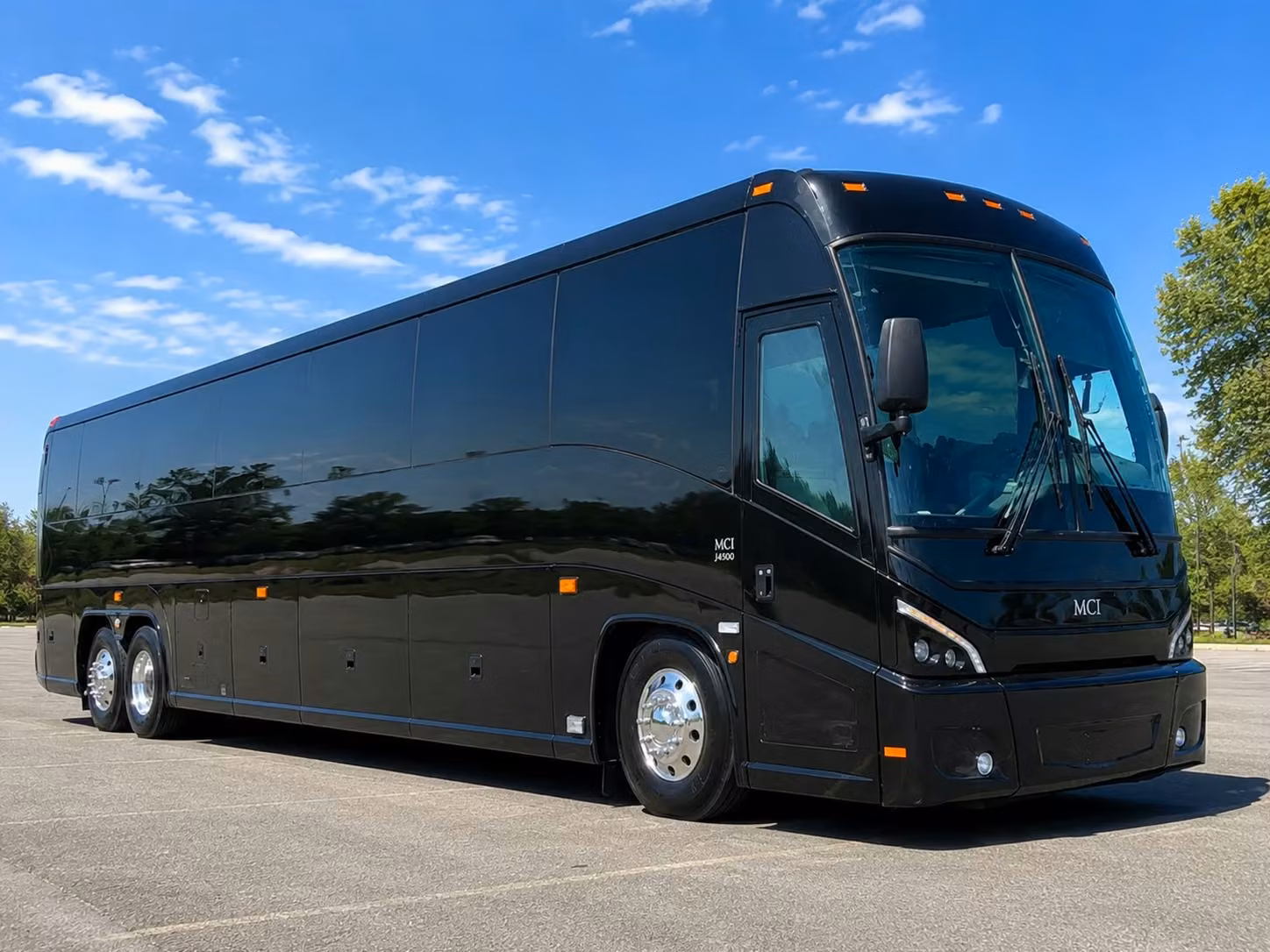 56 passenger charter bus