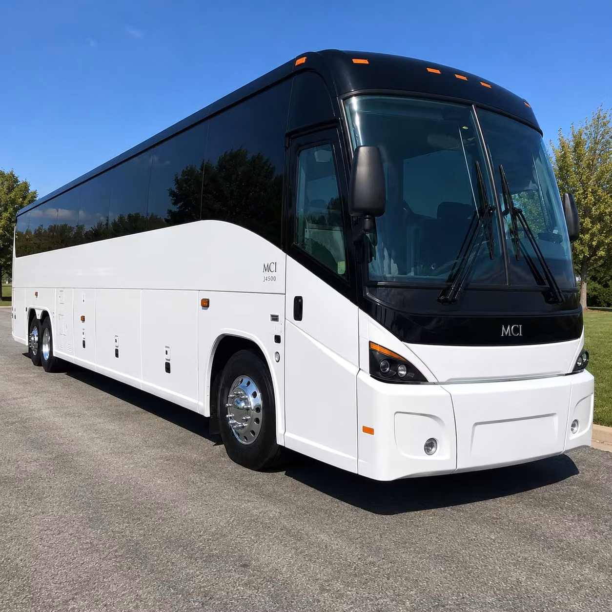 ann arbor 56 passenger charter bus rental