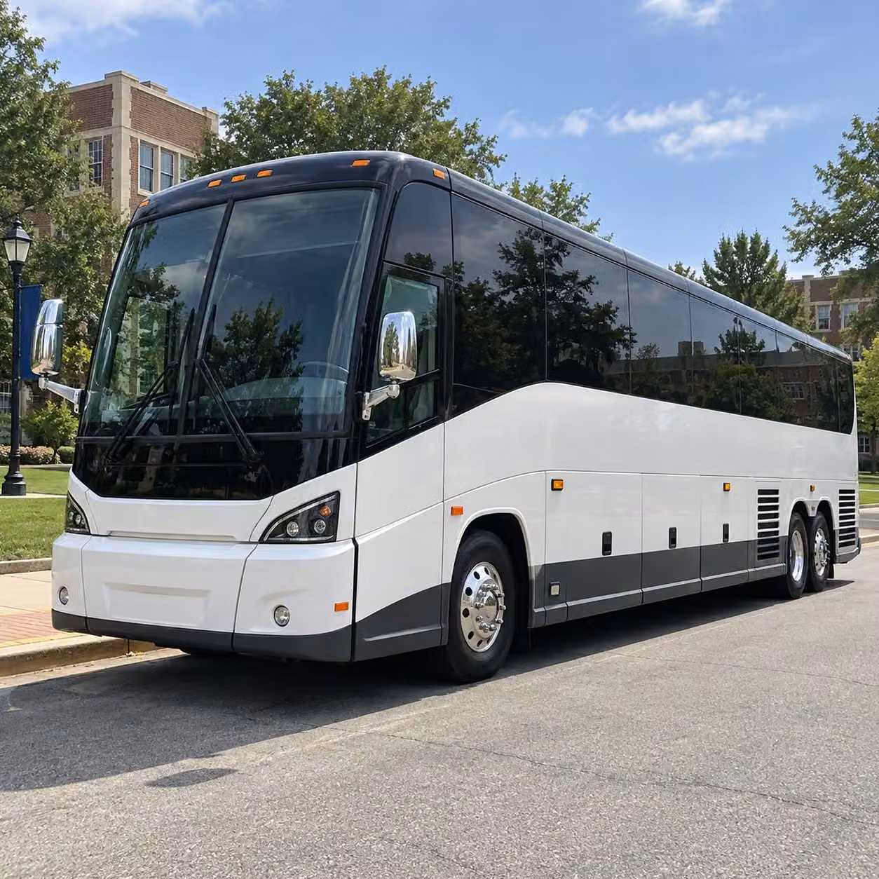 dod approved compliant charter bus rentals for ann arbor military events