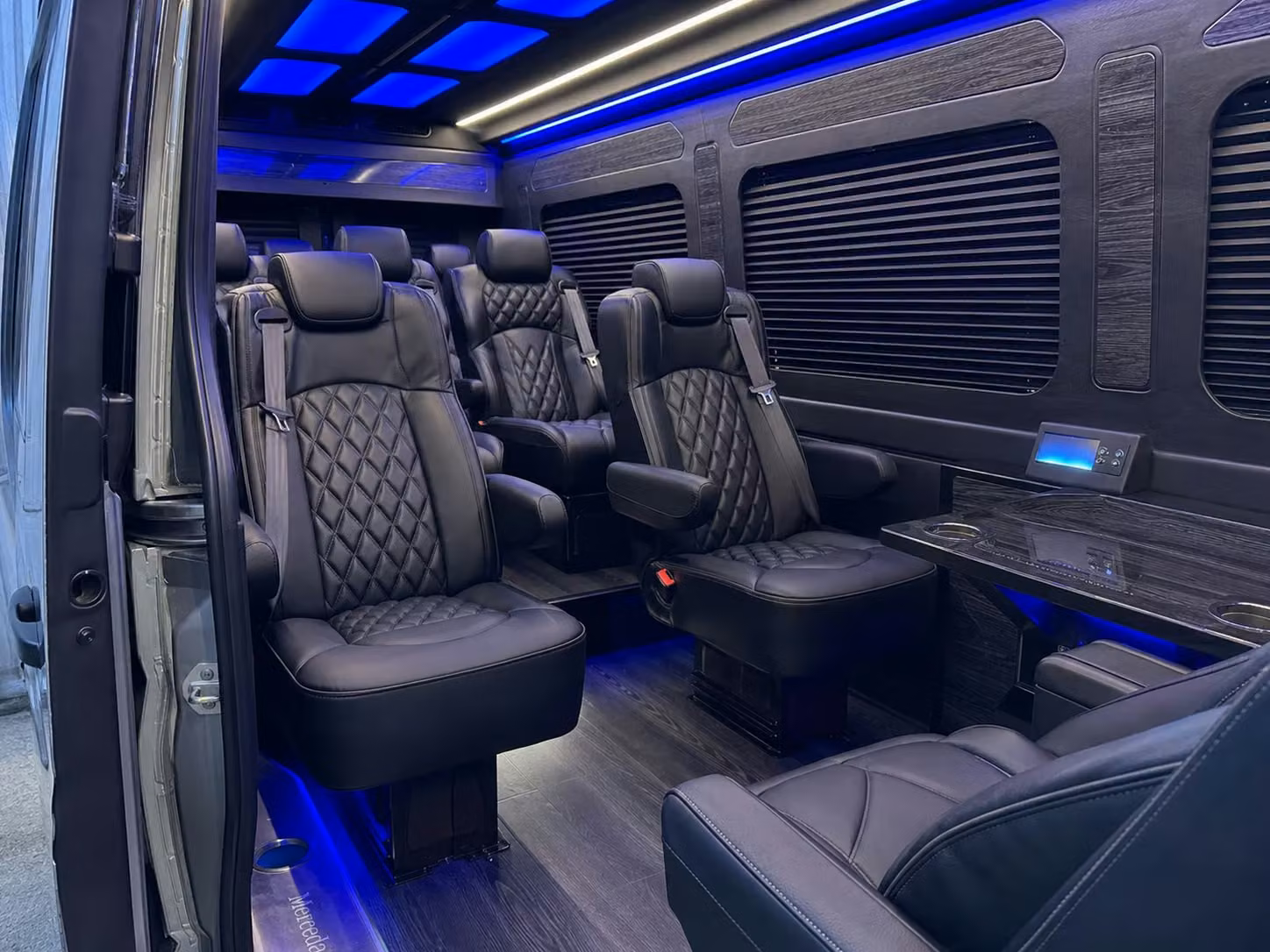 sprinter van transportation for groups and events across ann arbor